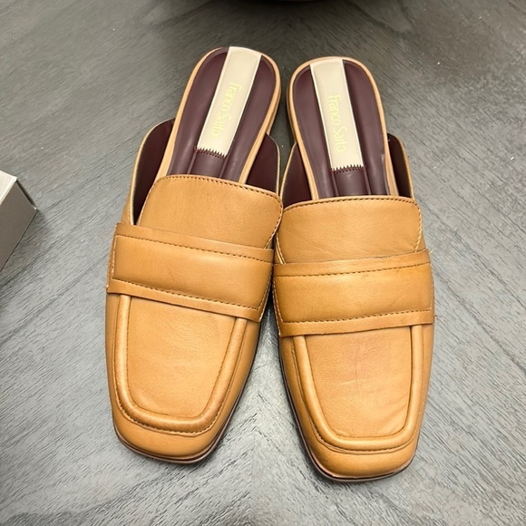 Franco Sarto Leather Mules - Duval - Picture 7 of 9